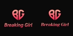 nude (nude)さんの新規オープンのキャバクラ「Breaking Girl」のロゴへの提案