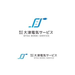 スタジオきなこ (kinaco_yama)さんの電気設備業「株式会社大津電気サービス」のロゴへの提案