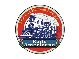 JOB-AID (neon-tani)さんの米国鉄道模型ジオラマコンテンツ「Rails Americana」ロゴ制作への提案