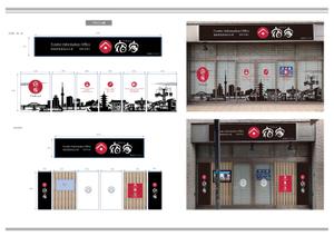 K-Design (kurohigekun)さんの浅草の旅館「宿家」コンシェルジュデスクのサインへの提案