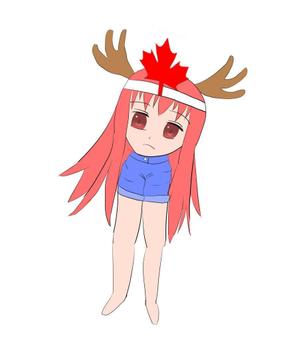 Y-TakayamaさんのカナダをPRするゆるキャラ「かなたん」のデザインへの提案