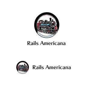 じゅん (nishijun)さんの米国鉄道模型ジオラマコンテンツ「Rails Americana」ロゴ制作への提案