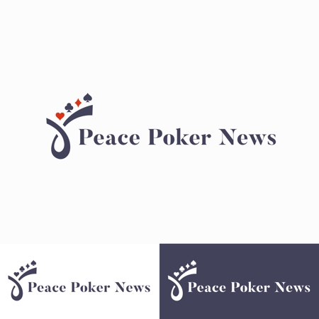 SENSORAMA (YYYY)さんのポーカーニュースサイトのロゴ作成への提案