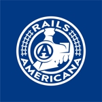 Hi-Design (hirokips)さんの米国鉄道模型ジオラマコンテンツ「Rails Americana」ロゴ制作への提案