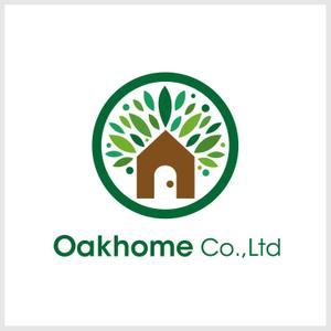 asakawa-designさんの「Oakhome Co.,Ltd」のロゴ作成への提案