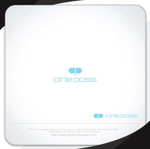 XL@グラフィック (ldz530607)さんのサブスク映像制作サービスの「CinePass（シネパス）」というサービスのサービスロゴへの提案