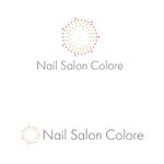 SUN&MOON (sun_moon)さんのネイルサロンNail Salon Colore のロゴへの提案