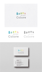 途理tori. (toritoritori3)さんのネイルサロンNail Salon Colore のロゴへの提案