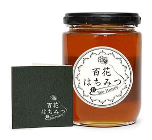 ぱぴぷ.Design (yamayama63)さんのはちみつ瓶用シールデザイン　コクボ養蜂園の百花はちみつへの提案