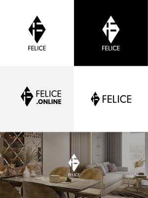 eDesign (eye-t-o)さんのECショップ「FELICE」のロゴ への提案