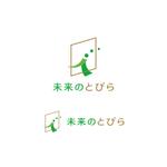 LUCKY2020 (LUCKY2020)さんの【ロゴ制作】新規立上事業　就労支援事業「未来のとびら」のロゴ制作への提案