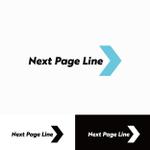 SENSORAMA (YYYY)さんの海外人材紹介サービス「Next Page Line」のロゴへの提案