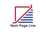 tora (tora_09)さんの海外人材紹介サービス「Next Page Line」のロゴへの提案