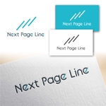 Hi-Design (hirokips)さんの海外人材紹介サービス「Next Page Line」のロゴへの提案