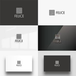 Q (qtoon)さんのECショップ「FELICE」のロゴ への提案