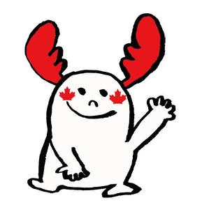 IAM65 (iam_maimai)さんのカナダをPRするゆるキャラ「かなたん」のデザインへの提案