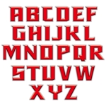 zbb27430 (zbb27430)さんのA～Zのアルファベットの3Dっぽいデザインを募集します！への提案
