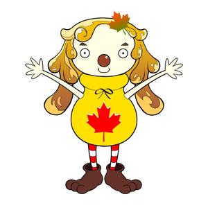 アコ / AkoJapan (AkoJapan)さんのカナダをPRするゆるキャラ「かなたん」のデザインへの提案