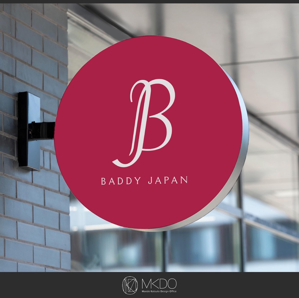 日本発祥ブランドのBUDDY　JAPANのロゴ