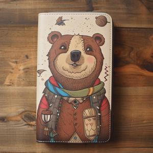 shin_design (shinx1220)さんの長財布商品のメインデザインとして財布表面に配置するクマのイラストへの提案