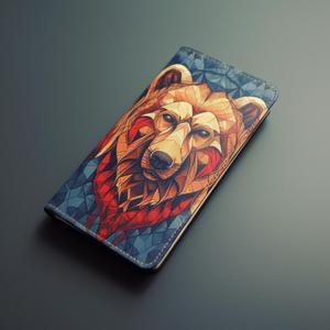 shin_design (shinx1220)さんの長財布商品のメインデザインとして財布表面に配置するクマのイラストへの提案