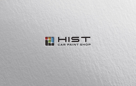 ALTAGRAPH (ALTAGRAPH)さんのカーペイントショップ「HIST」のロゴへの提案