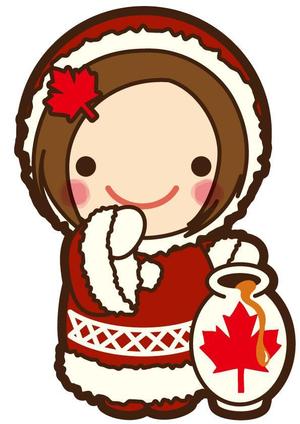 風雅 (fuga_canon)さんのカナダをPRするゆるキャラ「かなたん」のデザインへの提案
