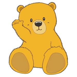 Sho Mizus (sh_mizus)さんの長財布商品のメインデザインとして財布表面に配置するクマのイラストへの提案