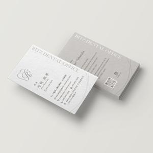 YFTR (YFTR)さんの歯科クリニック「リッツ歯科・矯正歯科　大分駅前」の名刺のデザインへの提案