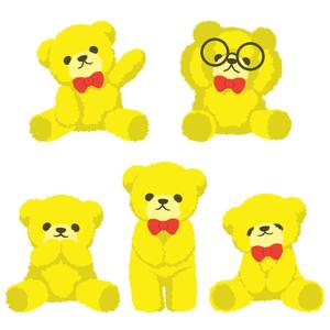 北田早苗 (sa_ki0801)さんの長財布商品のメインデザインとして財布表面に配置するクマのイラストへの提案