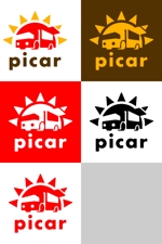 Hi-Design (hirokips)さんのキッチンカー事業「picar」の ロゴマークへの提案