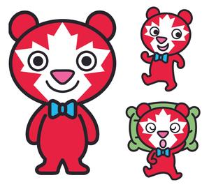ohno_sf7さんのカナダをPRするゆるキャラ「かなたん」のデザインへの提案