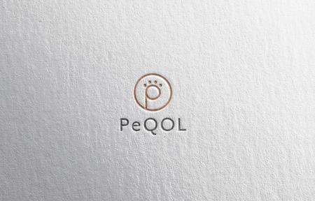 D.R DESIGN (Nakamura__)さんの犬猫用のサプリ・ケア用品のブランド「PeQOL」のロゴへの提案