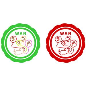 株式会社ＵＮＩＱＵＥ　ＷＯＲＫＳ (hiringhart_line)さんのゴルフ場での「ワンちゃんのお散歩イベント」のロゴのお願いですへの提案
