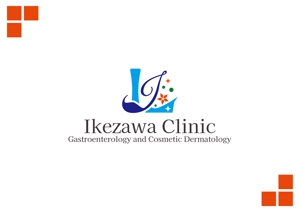 ケイズ（Keiz_PO） (Keiz_po_001)さんの消化器内科と美容皮膚科併設のクリニックのロゴへの提案
