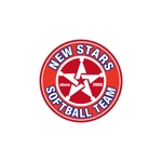 Pokeviju (pokeviju)さんのソフトボールチーム「NEW STARS」の袖ワッペンへの提案