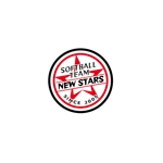 emilys (emilysjp)さんのソフトボールチーム「NEW STARS」の袖ワッペンへの提案