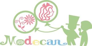 mari ()さんの「美容師とカットモデルのマッチング Modecan」のロゴ作成 - 【選定確約】への提案