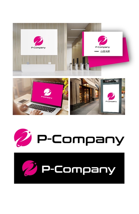 King_J (king_j)さんの株式会社　「P-Company」のロゴへの提案
