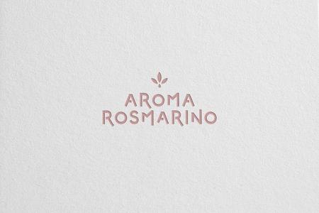 ALTAGRAPH (ALTAGRAPH)さんのアロマ店『AROMA ROSMARINO』のロゴ作成への提案