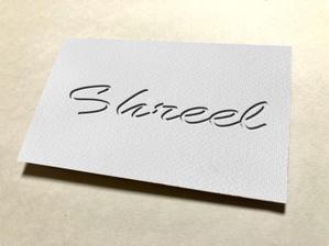 藤澤 (yuui01)さんの新規アパレルブランド「Shreel」のロゴへの提案