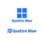 Check Lab株式会社 (Check_Lab)さんの金澤町家cafe. 「Quattro  Blue」のロゴへの提案