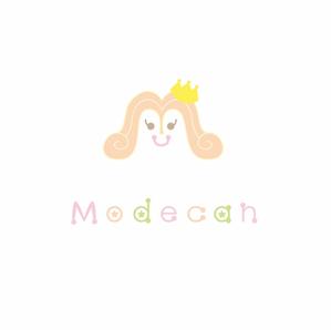 acopachan (acopachan)さんの「美容師とカットモデルのマッチング Modecan」のロゴ作成 - 【選定確約】への提案