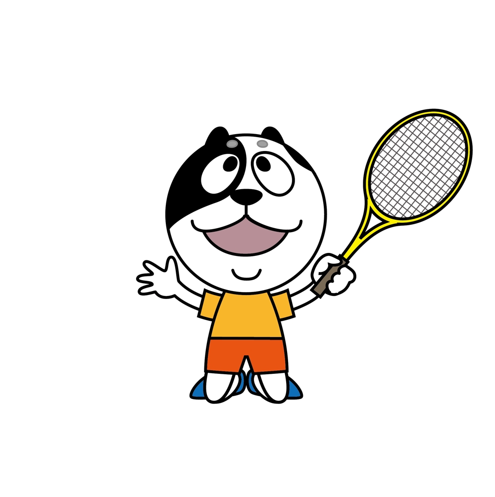 テニススクールのキャラクター