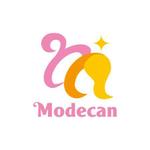 Q (qtoon)さんの「美容師とカットモデルのマッチング Modecan」のロゴ作成 - 【選定確約】への提案