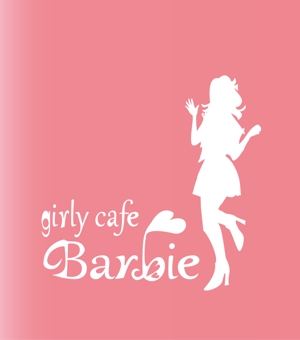 mari ()さんの「girly cafe Barbie(ガーリーカフェバービー)」のロゴ作成への提案