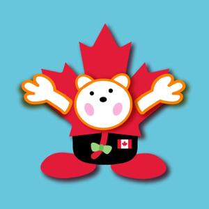 SUN DESIGN (keishi0016)さんのカナダをPRするゆるキャラ「かなたん」のデザインへの提案