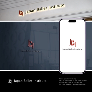 HOSHI (hoshi-1)さんのクラシックバレエ技能検定団体「ジャパン・バレエ（Japan Ballet Institute」のロゴへの提案