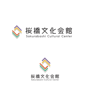 s m d s (smds)さんの日本の文化を発信する「桜橋文化会館」のロゴへの提案