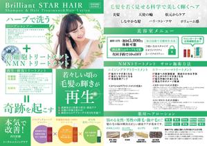 ryoデザイン室 (godryo)さんのヘアケア新商品の説明用リーフレットへの提案